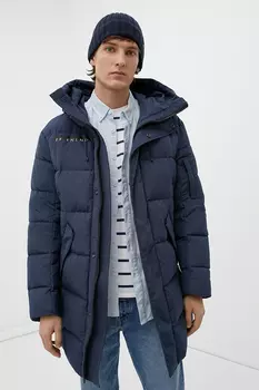 Пуховик мужской с капюшоном