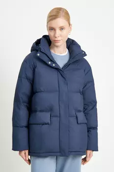 Пуховик со съемным капюшоном