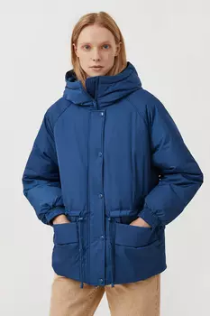 Пуховик женский свободного кроя