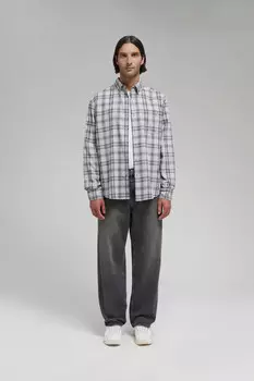 Рубашка из хлопковой фланели в клетку