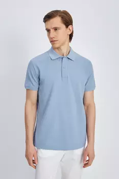 Рубашка-поло из хлопка