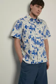 Рубашка с принтом из коллаборации с Динамо