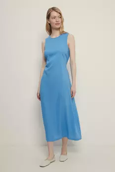 Сарафан макси с поясом