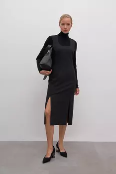 Сарафан миди приталенного силуэта