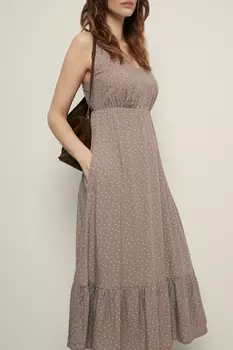 Сарафан мини приталенного силуэта