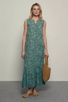 Сарафан с v-образными вырезом
