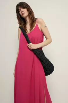 Сарафан свободного силуэта на бретелях