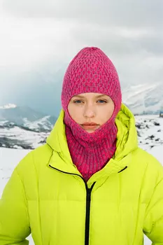 Шапка с шерстью