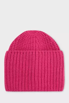 Шапка с шерстью и ангорой