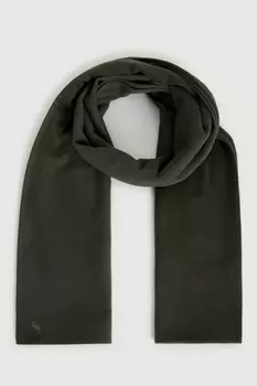 Шарф из шерсти и шелка