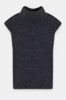 Шарф-манишка с добавлением шерсти