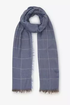 Шарф с добавлением хлопка и льна