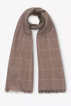 Шарф с добавлением хлопка и льна
