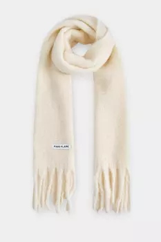 Шарф с добавлением шерсти