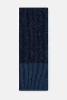 Шарф с контрастной отделкой