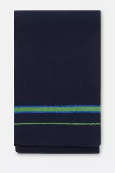 Шарф с полосками с добавлением шерсти