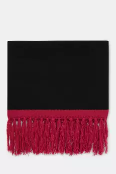 Шарф с шерстью