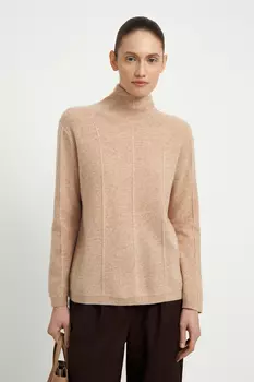 Шерстяной джемпер с добавлением шелка и кашемира