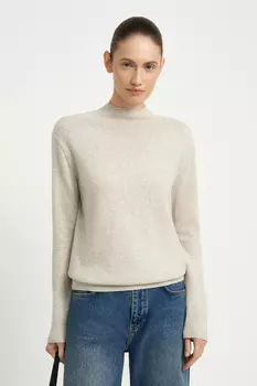 Шерстяной джемпер с добавлением шелка и кашемира