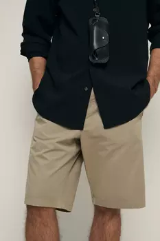 Шорты из хлопка на резинке