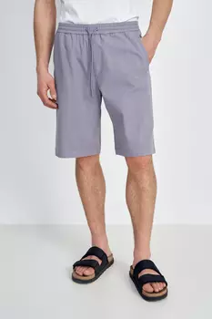 Шорты из хлопка с эластичным поясом