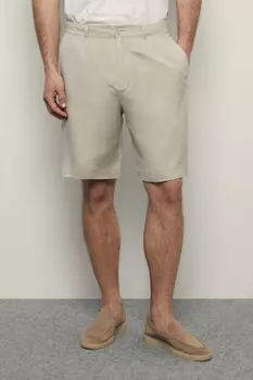 Шорты с добавлением льна