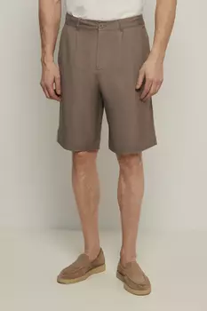 Шорты с добавлением льна