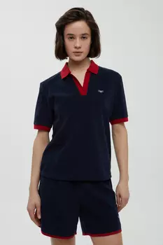 Спортивное поло с отделкой из капсулы ретро