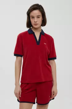 Спортивное поло с отделкой из капсулы ретро