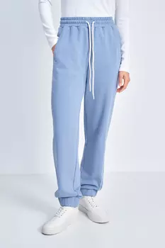 Спортивные брюки с контрастной отделкой