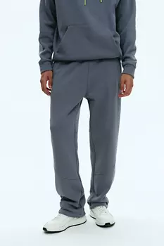 Спортивные брюки свободного силуэта на средней посадке