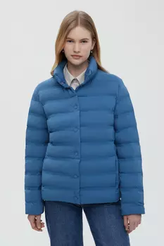 Стеганая куртка приталенного силуэта