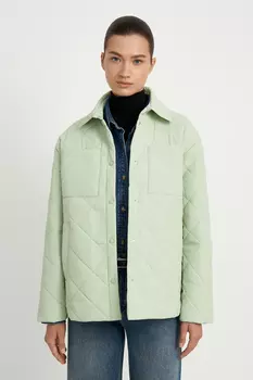 Стеганая куртка-рубашка