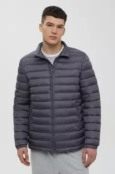 Стеганая куртка с воротником-стойкой