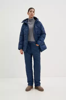 Стеганые утепленные брюки