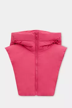 Стеганый капор-капюшон