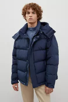 Стеганый пуховик oversize силуэта