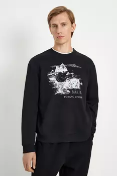 Толстовка из хлопка из капсулы "Байкал"