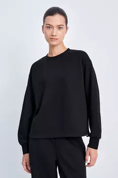 Толстовка из хлопка на резинке