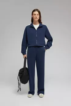 Толстовка из хлопка с лампасами