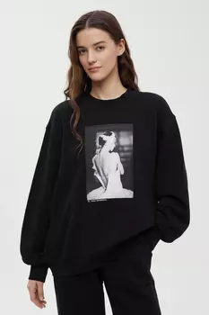 Толстовка из хлопка с принтом из капсулы Балет