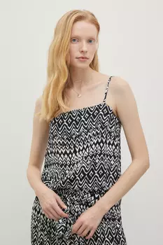 Топ с принтом