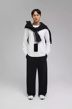 Трикотажные брюки из хлопка