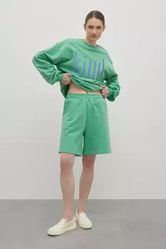 Трикотажные шорты из хлопка