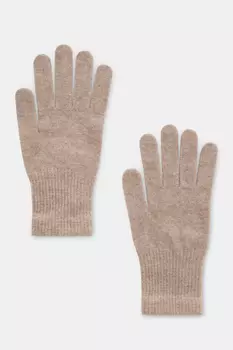 Трикотажные женские перчатки с кашемиром