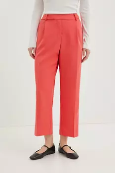 Укороченные брюки прямого кроя