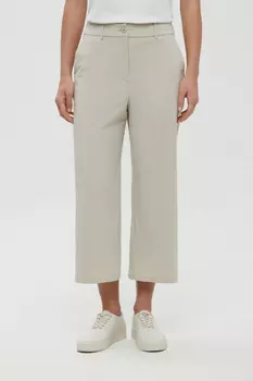 Укороченные брюки прямого кроя