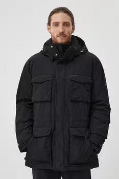 Универсальный пуховик с капюшоном