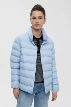 Утепленная куртка полуприлегающего силуэта