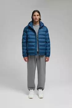 Утепленная куртка с капюшоном